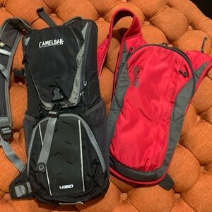 Lot of 2 Camelback Backpacks